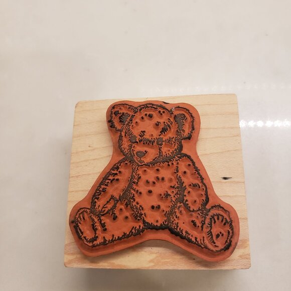 Great Impressions Teddy Bear Rubber Stamp - Picture 4 of 4